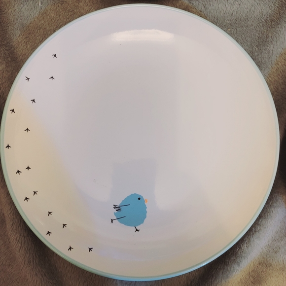 ADORABLE Dessert plate set. Easter birds, colourful new, and unused - Picture 6 of 13